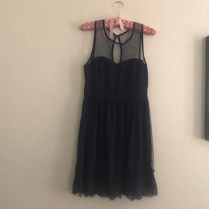 Navy blue dress
